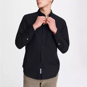 Rag & Bone Fit 2 Tomlin Black Button Down Dress Shirt